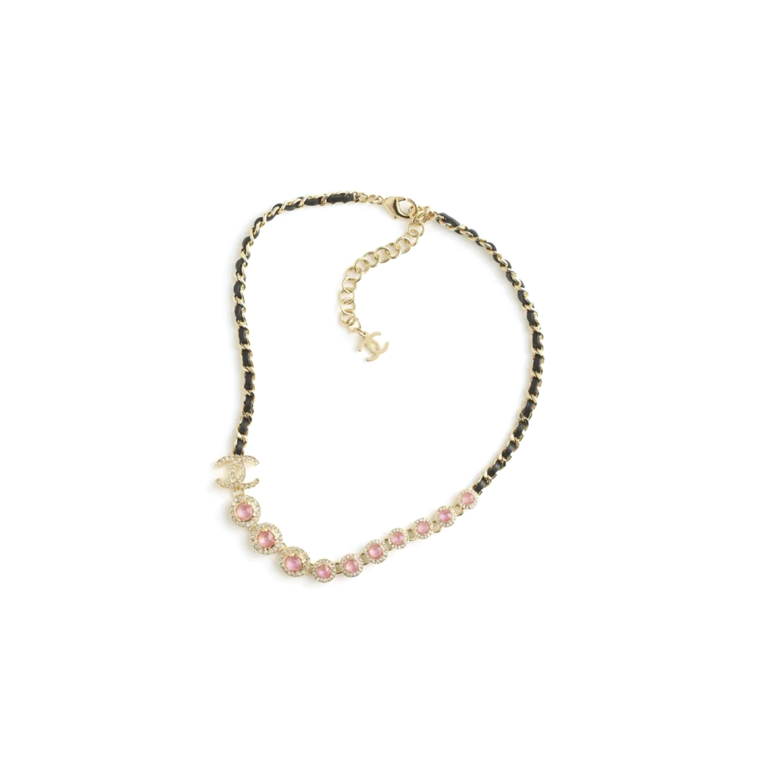 Ch**el leather necklace abb680
